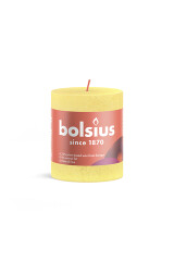 BOLSIUS NORDIC AB Bolsius lauaküünal päikeseline kollane 80/68 1pcs