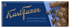 KARL FAZER Fazer 190g Blueberry Yoghurt Crisps choc 190g