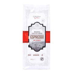 SELECTION BY RIMI Röstitud jahvatatud kohv Espresso 500g