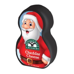 WENSLEYDALE CREAMERY Cheddar cheese Santa WENSLEYDALE CREAMERY, 12x90g 90g