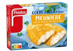 FINDUS Breaded mint fillets with parsley 256g