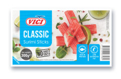 VICI Atvėsintos krabų skonio lazdelės (sur.41%) 0,3kg