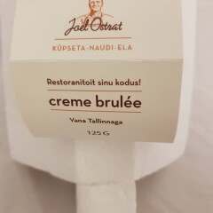 JOEL OSTRAT Creme brulèe Vana Tallinnaga 150g