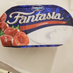 FANTASIA Koorejogurt kirsilisandiga 122g