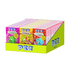 PEZ Tutti Frutti maitselised glükoosidropsid 8 vitamiiniga 45g