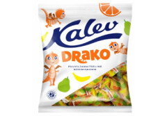KALEV Kalev Drako fruit-flavoured chewing candies 110g