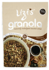 LIZI'S GRANOLA Krõbe müsli pekaani pähkli ja siirupi 400g