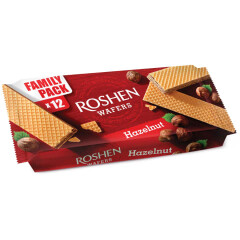 ROSHEN Vafeles ar lazdu riekstu krēmu 216g