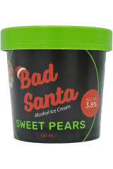 BAD SANTA Bad Santa Sweet Pears alkoholijäätis 3,8% 120 ml 120ml
