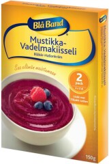 BLA BAND MUSTIKA-VAARIKAKISSELLIPULBER, 2 x 75g 150g