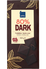 RAINBOW Tume šokolaad 80% 100g