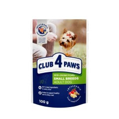 CLUB4PAWS Konservi suņiem vistas gaļa želeja 100g
