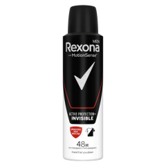 REXONA MEN Deodorant Active Protection Invisible meestele 150ml 150ml