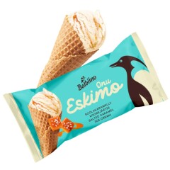 ONU ESKIMO Salty caramel ice cream waffle cone 0,084kg