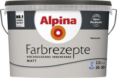 ALPINA Vesidispersioonvärv sisetöödeks Alpina Farbrezepte 2.5L udu 2,5l