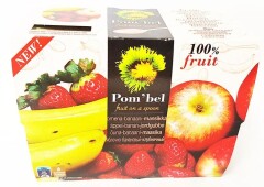 POMBEL Puuviljamix õuna-banaani 4x100g 400g
