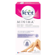 VEET Veet Fragrance free CWS LEGS & BODY MINIMATM Easy GelTM , 12 pcs 12pcs
