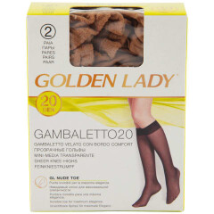 GOLDEN LADY N põlvikud GL Filanca 20den uni melon 2p 2pair