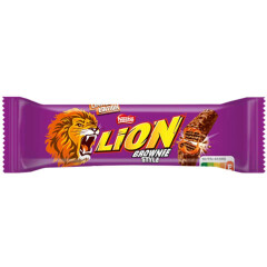 LION Šokoladinis batonėlus LION BROWNIE, 40g