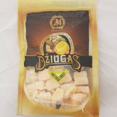 DŽIUGAS Trupintas kietasis sūris DZIUGAS (DELICATE), 40 % rieb. s. m., 100 g 100g