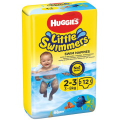 HUGGIES Püksmähkmed pants 2-3, 3-8kg 12pcs