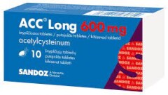 ACC LONG ACC Long 600mg eff.tab. N10 (Sandoz) 10pcs