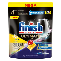 FINISH FINSH ULTIMATE 70x5 LEMON 70pcs