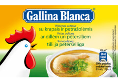 GALLINA BLANCA Vistas buljons ar zaļumiem 80g