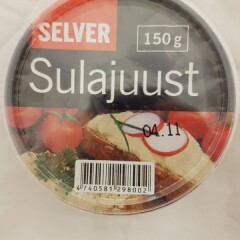 SELVER Sulajuust 150g