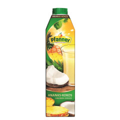 PFANNER Ananasų ir kokosų sulčių gėrimas 1l