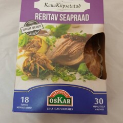 OSKAR Kauaküpsenud rebitav seapraad 1kg