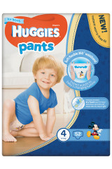 HUGGIES Sausk.keln.HUGGIES BOYS (4) 9-14kg,52vnt 52pcs