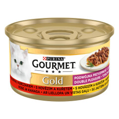 GOURMET GOLD NESTLE GOURMET GOLD BEEF CHICKEN WT 85G 85g