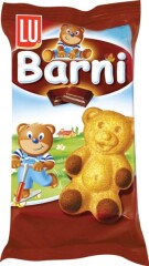 LU Barni Biskvītkuka ar šokolādes pild. 30g