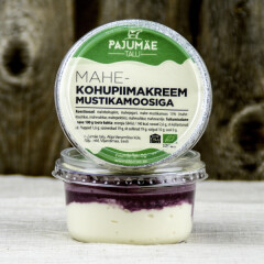 PAJUMÄE TALU Organic curd cream with blueberry jam 170g
