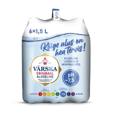 VÄRSKA Värska Originaal Aluseline 1,5L PET MP6 9l