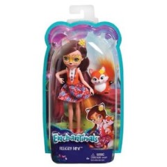 ENCHANTIMALS Enchantimals Fox Doll & Animal 1pcs