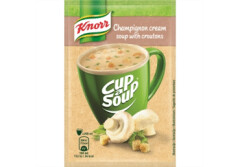 KNORR Mushroom puree soup with bread cubes cup 15g