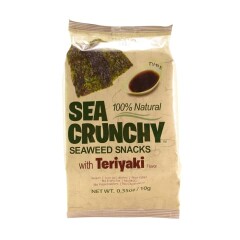 SEA CRUNCHY Seaweed snack with teriyaki flavor 10g