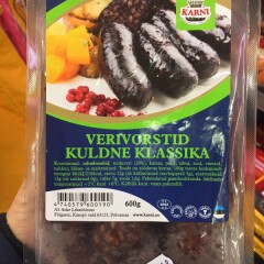 KARNI Verivorstid kuldne klassika 600g