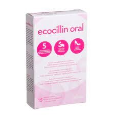 ECOCILLIN Ecocillin Oral caps. N15 (Proge Farm S.r.l, Italija) 15pcs