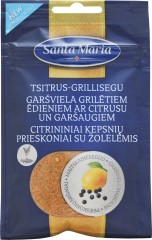 SANTA MARIA Grill Spice Mix Lemon and Herbs 35g