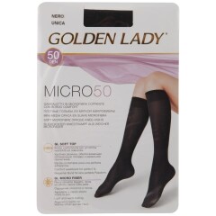 GOLDEN LADY N põlvikud GL Micro 50den uni nero 1pair