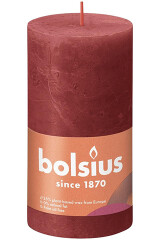 BOLSIUS Lauaküünal 130/68 õrn punane 1pcs