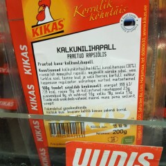 KIKAS Kalkunilihapall 200g