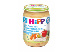 HIPP Pasta kanafilee ja juurviljaga 190g