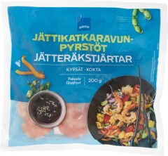 RAINBOW Giant prawns 200g