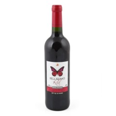 BELLISSIMO Raud. pus. sald. vynas BELLISSIMO, 0,75l 0,75l