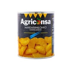 AGRICONSA Mandariinilõigud suhkruleemes 840g