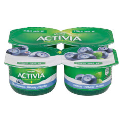 ACTIVIA Jogurt mustikatega 4x120g 480g